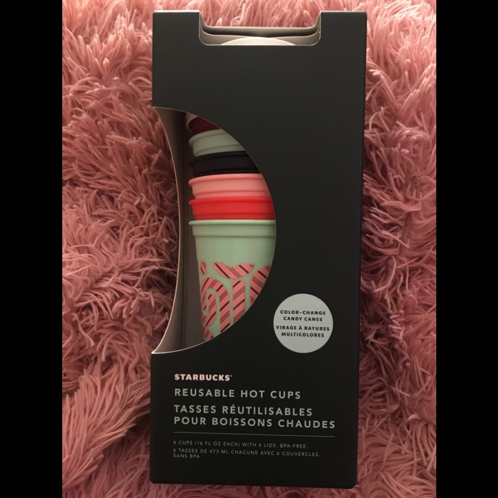 Starbucks Color Changing Candy Cane Hot Cups 2020